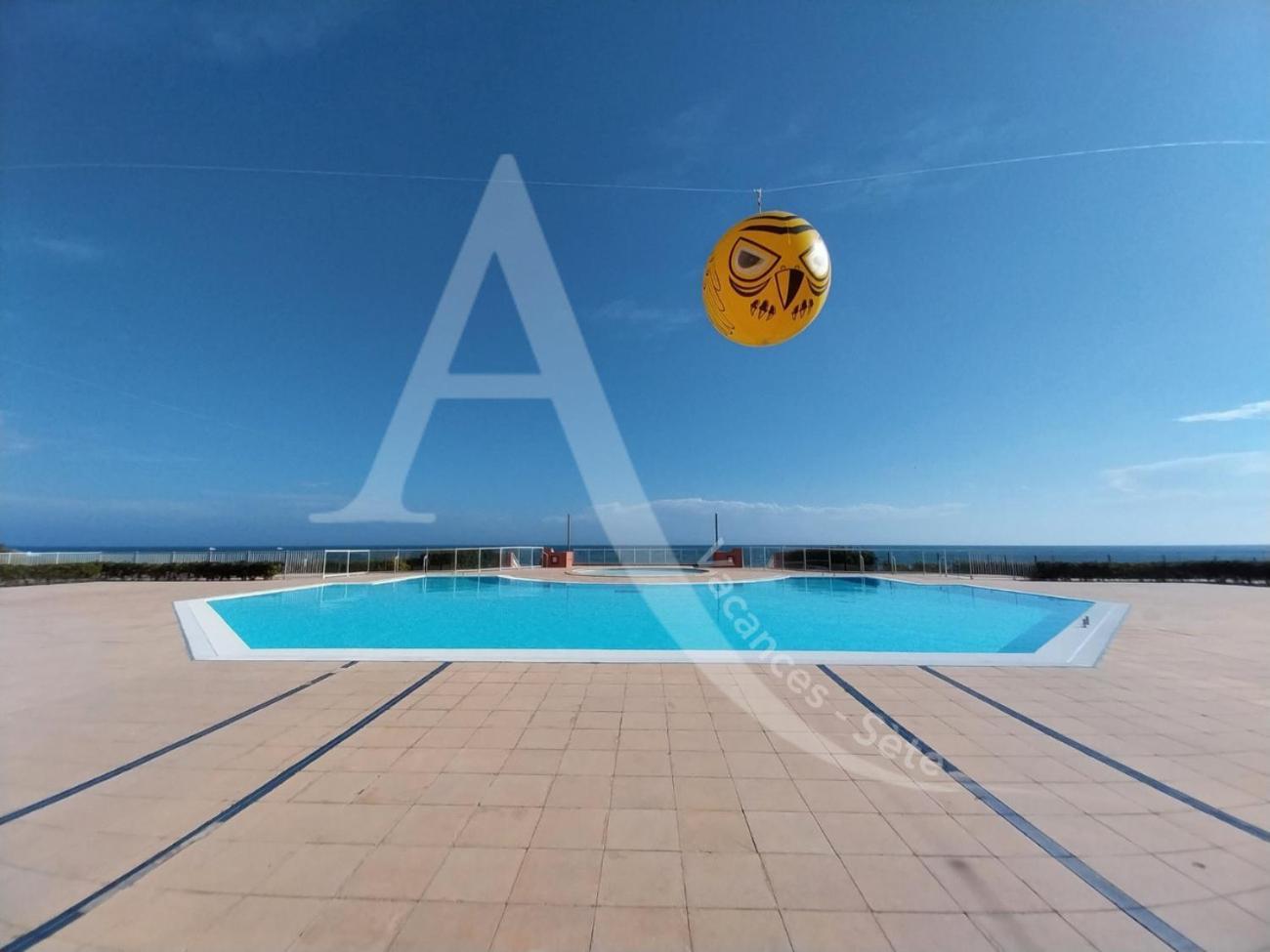 Studio 4 Pers, Pkg, 1Ere Ligne Mer, Piscine, Tennis セット エクステリア 写真