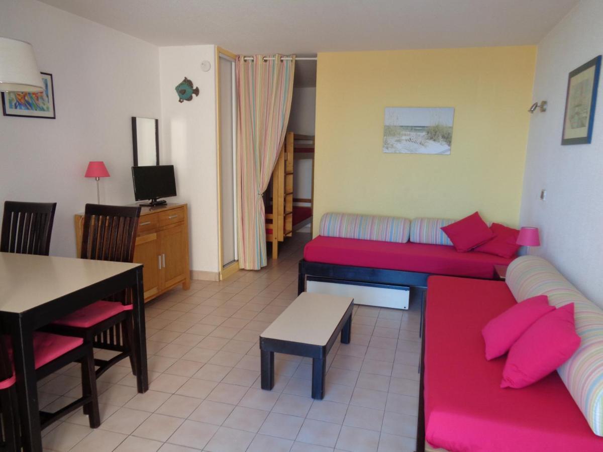 Studio 4 Pers, Pkg, 1Ere Ligne Mer, Piscine, Tennis セット エクステリア 写真