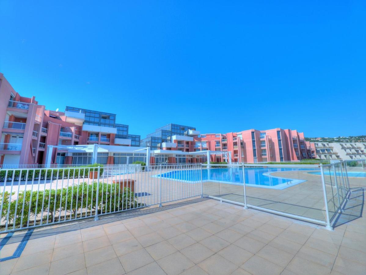Studio 4 Pers, Pkg, 1Ere Ligne Mer, Piscine, Tennis セット エクステリア 写真